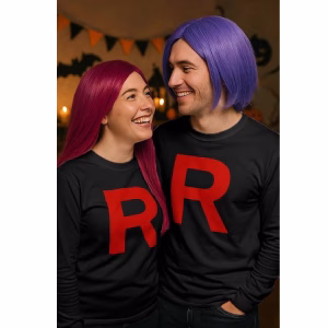 Pokemon Camiseta Manga Larga Team Rocket - Imagen 2