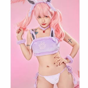 Pokemon Cosplay Espeon Mujer Talla M - Imagen 3