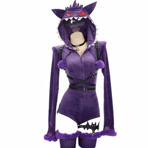 Pokemon Cosplay Gengar Mujer Talla M - Imagen 1