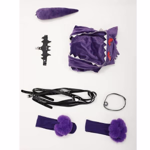 Pokemon Cosplay Gengar Mujer Talla M - Imagen 5