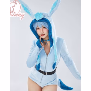 Pokemon Cosplay Glaceon Mujer Talla M - Imagen 2
