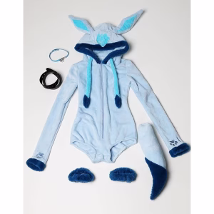 Pokemon Cosplay Glaceon Mujer Talla M - Imagen 5