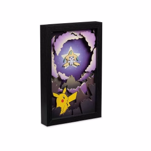 Pokemon Cuadro Arte Mural En Capas Con Imágenes Míticas De Jirachi - Imagen 3
