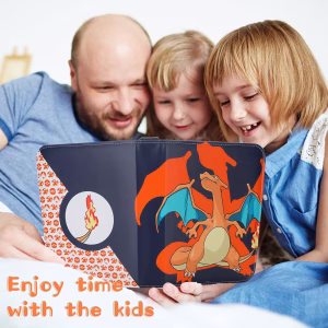 Pokemon Folder 4 Pocket 400 Cartas Charizard - Imagen 5
