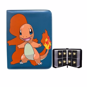 Pokemon Folder 4 Pocket 400 Cartas Charmander - Imagen 1