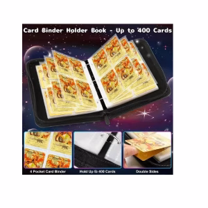 Pokemon Folder 4 Pocket 400 Cartas Charmander - Imagen 5