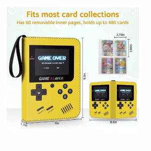Pokemon Folder 4 Pocket 400 Cartas Game Boy Yellow - Imagen 6
