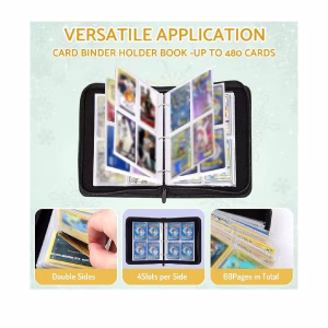 Pokemon Folder 4 Pocket 400 Cartas Game Boy Yellow - Imagen 5