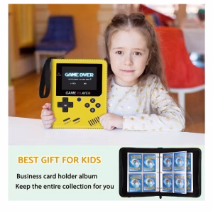 Pokemon Folder 4 Pocket 400 Cartas Game Boy Yellow - Imagen 4