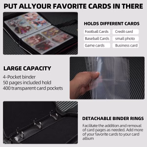 Pokemon Folder 4 Pocket 400 Cartas Pokeball Love - Imagen 2