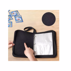 Pokemon Folder 4 Pocket 400 Cartas Pokeball Rosa - Imagen 4