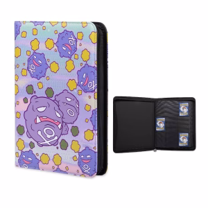 Pokemon Folder 9 Pocket 360 Cartas Koffing y Weezing Sunset - Imagen 1