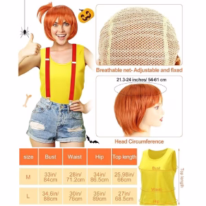 Pokemon Misty Cosplay  Mujer Talla M - Imagen 4