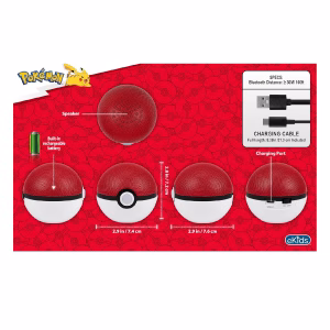 Pokemon Parlante Bluetooth Pokeball - Imagen 4