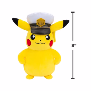 Pokemon Peluche Capitan Pikachu 26 cm - Imagen 4