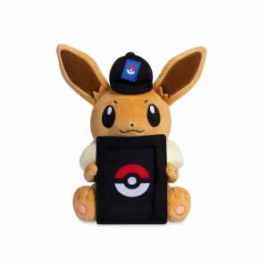 Pokemon Peluche Eevee Para Exhibir Cartas De TCG Pokemon Center - Imagen 2