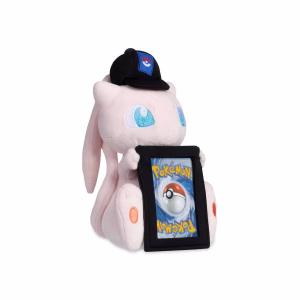 Pokemon Peluche Mew Para Exhibir Cartas De TCG Pokemon Center - Imagen 3