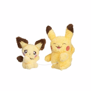 Pokemon Peluche Pichu & Pikachu Sweet Support Pokemon Center - Imagen 2