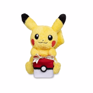 Pokemon Peluche Pikachu Con Caja De Regalo Pokemon Center - Imagen 2