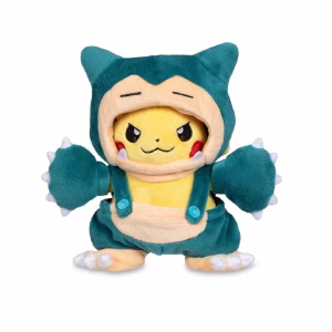 Pokemon Peluche Pikachu Disfraz De Snorlax Pokemon Center - Imagen 2