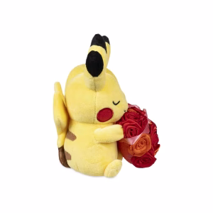 Pokemon Peluche Pikachu En Pareja Celebrations Corazon Pokemon Center - Imagen 3