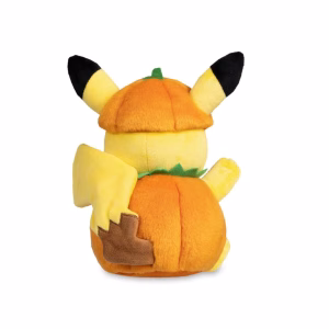 Pokemon Peluche Pikachu Wearing Pumpkin Costume Pokemon Center - Imagen 4