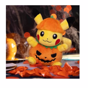 Pokemon Peluche Pikachu Wearing Pumpkin Costume Pokemon Center - Imagen 5