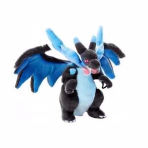 Pokemon Peluche Takara Tomy Mega Charizard X 29 cm - Imagen 2