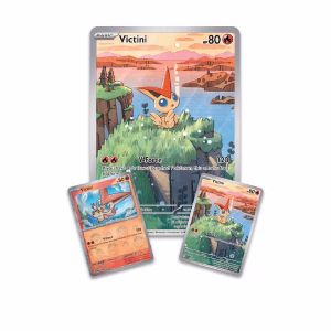 Pokemon TCG Black Bolt & White Flare Victini Illustration Collection Español - Imagen 4