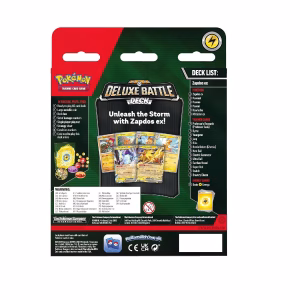 Pokemon TCG Deluxe Battle Deck Zapdos ex Ingles - Imagen 6