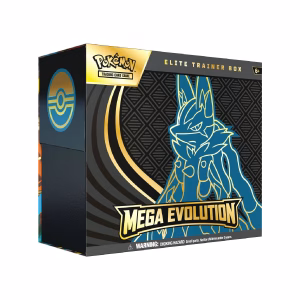 Pokemon TCG Elite Trainer Box Mega Evolution Lucario Ingles - Imagen 1