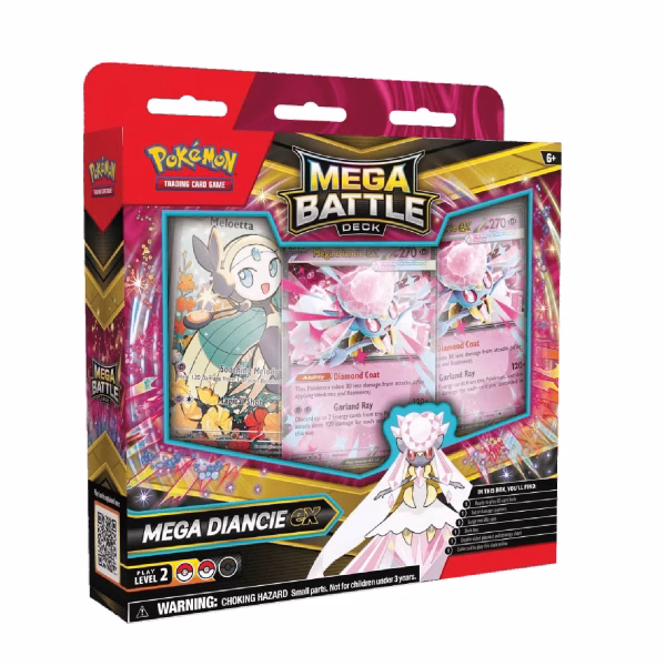 Pokemon TCG Mega Battle Deck Mega Diance ex Ingles 1