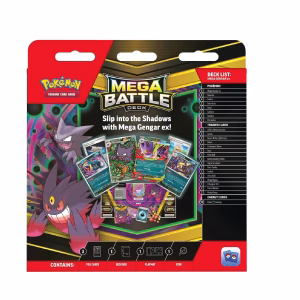 Pokemon TCG Mega Battle Deck Mega Gengar ex Español - Imagen 4