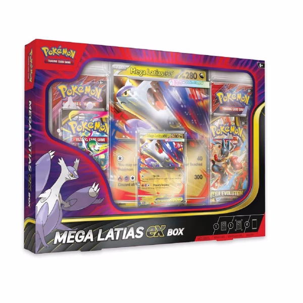 Pokemon TCG Mega Evolution Mega Latias ex Box Español 1