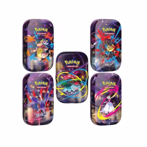 Pokemon TCG Mega Evolution Mini Tin 10 Unidades Ingles - Imagen 2