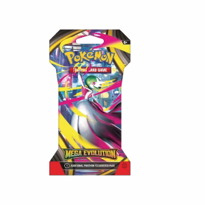Pokemon TCG Mega Evolution Sleeved Booster Ingles C/u - Imagen 2