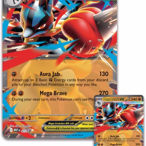 Pokemon TCG Mega Lucario Ex Figure Collection Español - Imagen 3