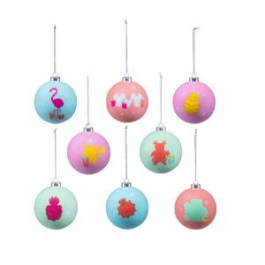 Adornos Navideños De Pokemon (Paquete De 8) - Imagen 1