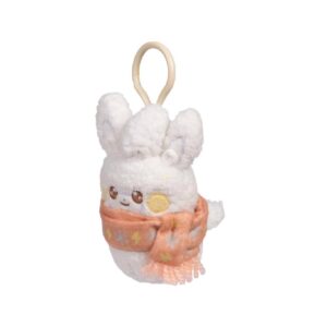 Llavero De Peluche Navideño Pawmi Snowman Pokemon - Imagen 1
