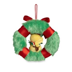 Peluche De Corona Pikachu Pokemon Navideña - Imagen 4