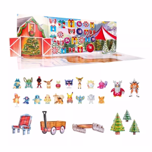 Pokemon Battle Figure Multipack Deluxe Holiday Calendar 2025 - Imagen 5