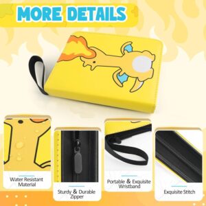 Pokemon Folder 4 Pocket 400 Cartas Charizard Baby - Imagen 3