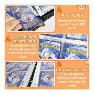 Pokemon Folder 4 Pocket 400 Cartas Gengar Charizard - Imagen 5