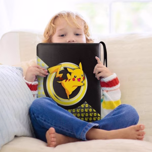 Pokemon Folder 9 Pocket 720 Cartas Pikachu Happy - Imagen 4