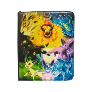 Pokemon Folder 9 Pocket 900 Cartas Eevee Evolutions - Imagen 2