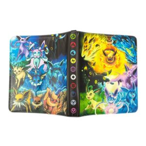 Pokemon Folder 9 Pocket 900 Cartas Eevee Evolutions - Imagen 3