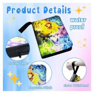 Pokemon Folder 9 Pocket 900 Cartas Eevee Evolutions - Imagen 5