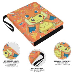 Pokemon Folder 9 Pocket Pikachu Charizard 900 Cartas - Imagen 3