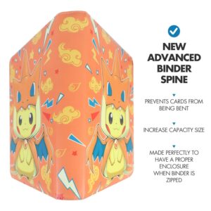 Pokemon Folder 9 Pocket Pikachu Charizard 900 Cartas - Imagen 4