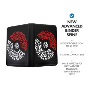 Pokemon Folder 9 Pocket PokeBall 900 Cartas - Imagen 6